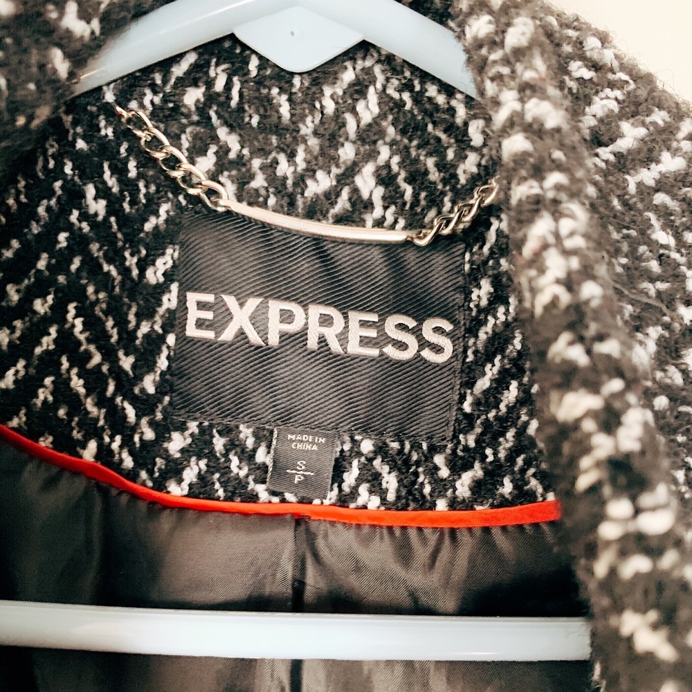 Express Tweed Coat - Picture 3 of 3